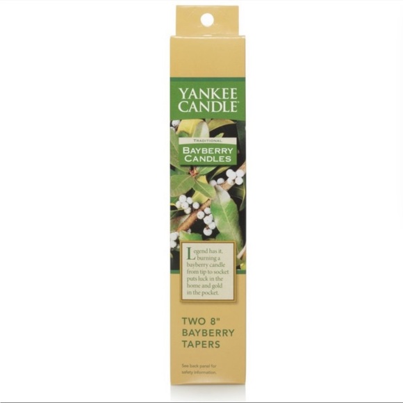 New Yankee bayberry taper candles!